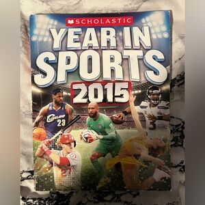 SCHOLASTIC Year In Sports 2015 Picture Book